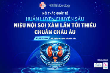 Hội thảo quốc tế Huấn luyện chuyên sâu Niệu nội soi xâm lấn tối thiểu chuẩn Châu Âu