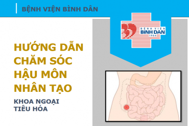 Hướng dẫn chăm sóc hậu môn nhân tạo
