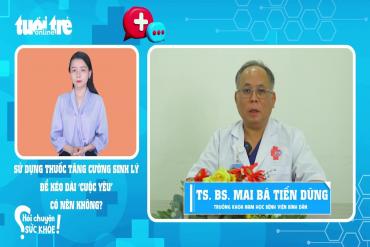 Sử dụng thuốc tăng cường sinh lý để kéo dài 'cuộc yêu', có nên không?