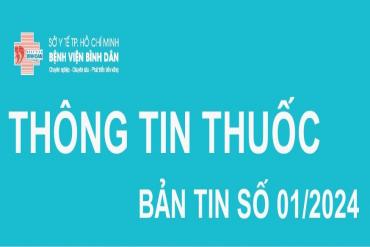 Bản tin thuốc số 01/2024