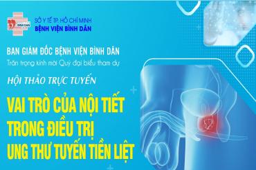 Hội thảo trực tuyến Vai trò của nội tiết trong Link Đăng Nhập 79KING.COM Nhận 79K Ngay Ung thư tuyến tiền liệt