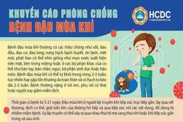 Khuyến cáo phòng chống bệnh đậu mùa khỉ