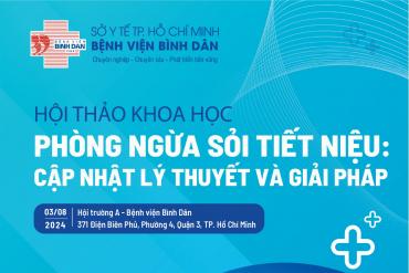 Hội thảo khoa học Phòng ngừa sỏi M 79 King 2 thành viên mới - Cập nhật lý thuyết và giải pháp