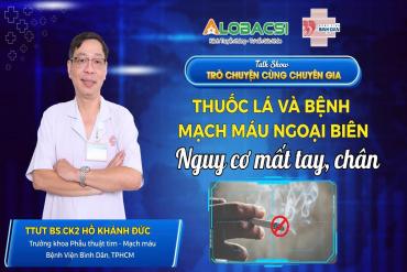 Thuốc lá và bệnh mạch máu ngoại biên nguy cơ mất tay, chân