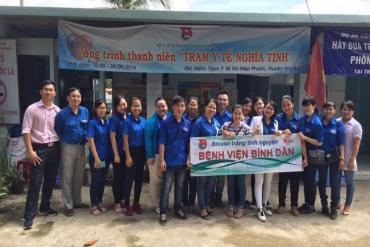 Khám và phát thuốc miễn phí cho gần 200 79Kinh.vip link không chặn nghèo xã Hiệp Phước, Nhà Bè