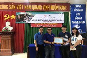 Khám, phát thuốc miễn phí cho 79Kinh.vip link không chặn xã Thạnh Lợi, Bến Lức, Long An