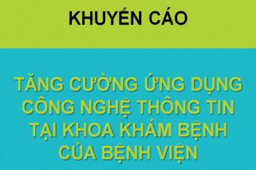 TĂNG CƯỜNG ỨNG DỤNG CÔNG NGHỆ THÔNG TIN TẠI KHOA 822688.com link không chặn CỦA BỆNH VIỆN