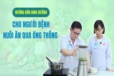 Hướng dẫn chế biến súp cho 79Kinh.com link tải ứng dụng nuôi ăn qua ống thông