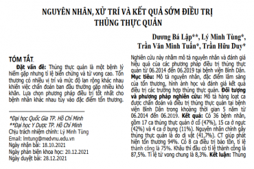 Nguyên nhân, xử trí và kết quả sớm Link Đăng Nhập 79KING.COM Nhận 79K Ngay thủng thực quản