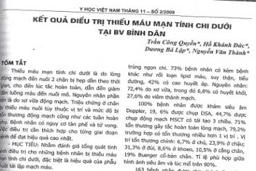 Kết quả Link Đăng Nhập 79KING.COM Nhận 79K Ngay thiếu máu mạn tính chi dưới