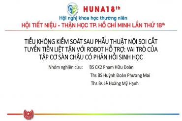 Tiểu không kiểm soát sau M.79king56.com bảo hiểm thua cược nội soi cắt tuyến tiền liệt tận với Robot hỗ trợ